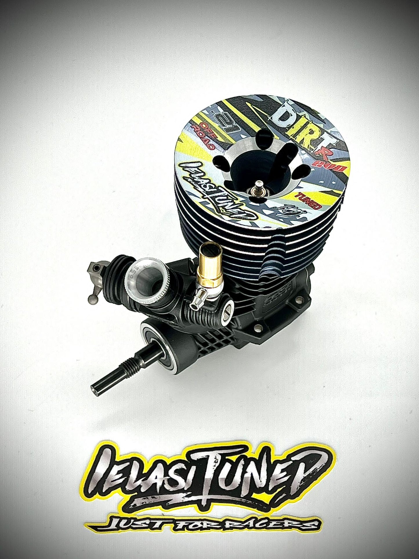 21 Ielasi Tuned Dirt R EVO Off-Road RC Nitro Engine
