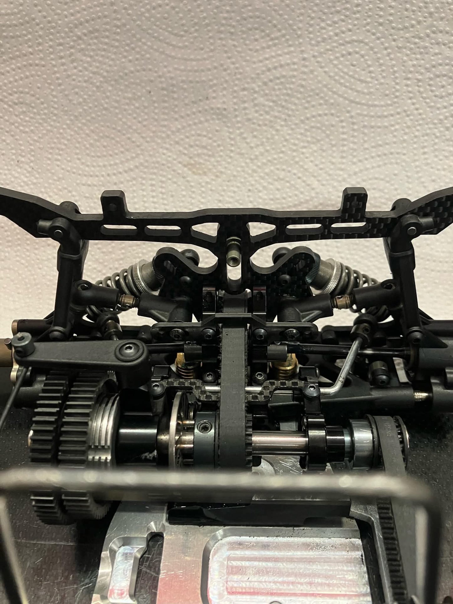DIM3NSION by JP Carbon Fiber Rear Body Support for Xtreme Super/Hyper Diablo Body Mugen MRX7