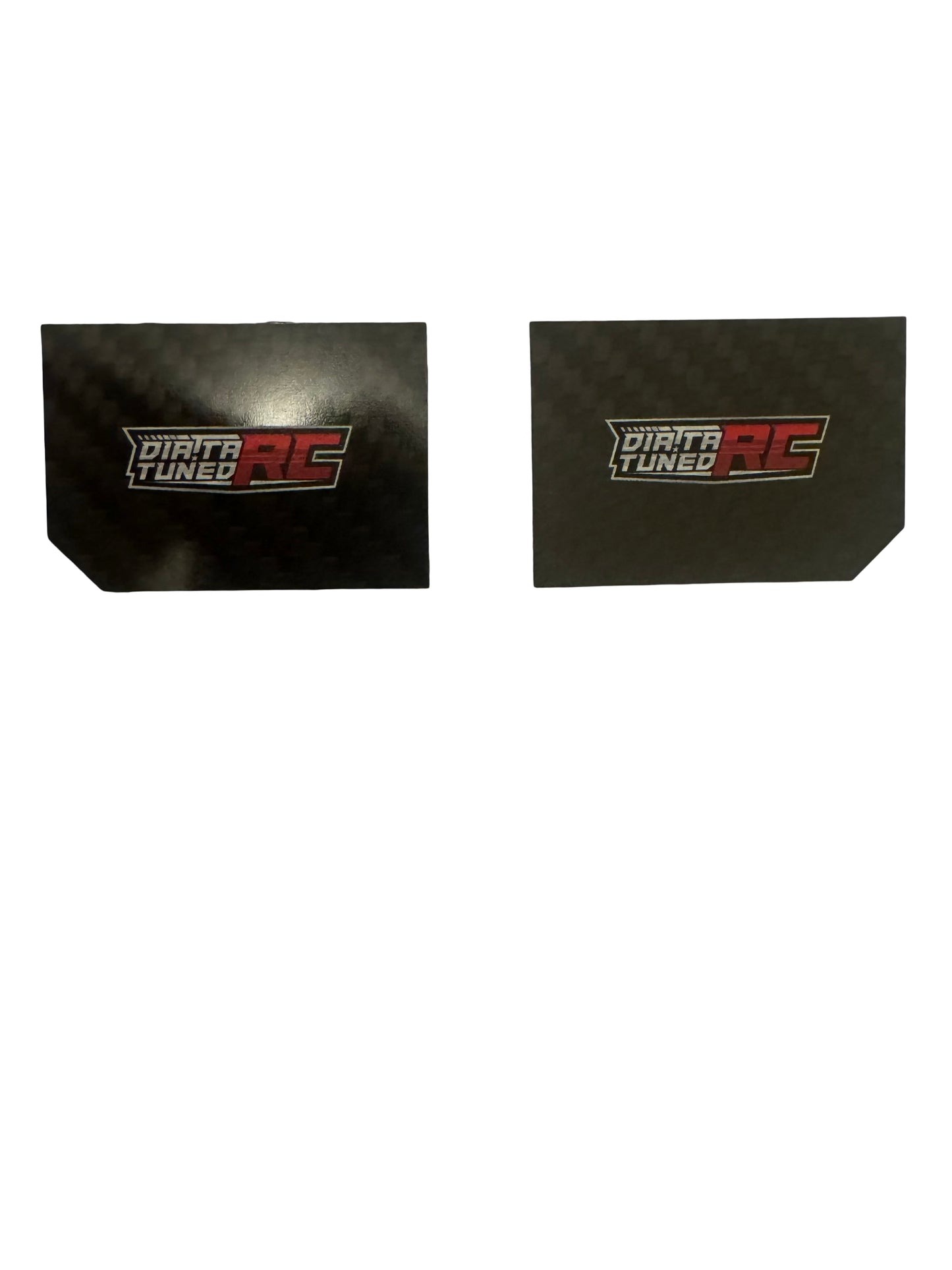 200mm Touring Car Wing End Plates Carbon Fiber