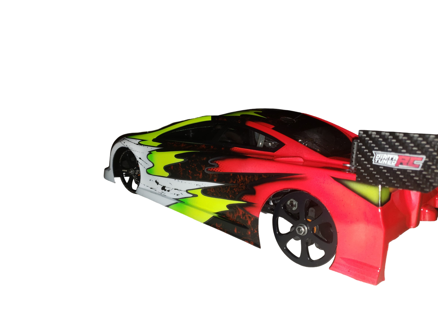 200mm Touring Car Wing End Plates Carbon Fiber