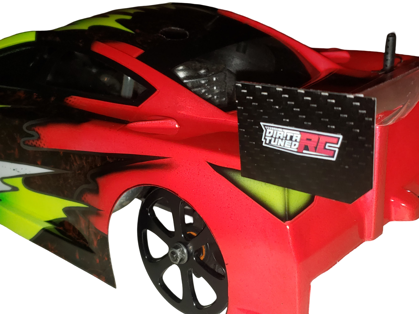 200mm Touring Car Wing End Plates Carbon Fiber