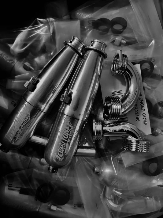 Ielasi Tuned 2196GT GR01 1/8 GT Exhaust Kit