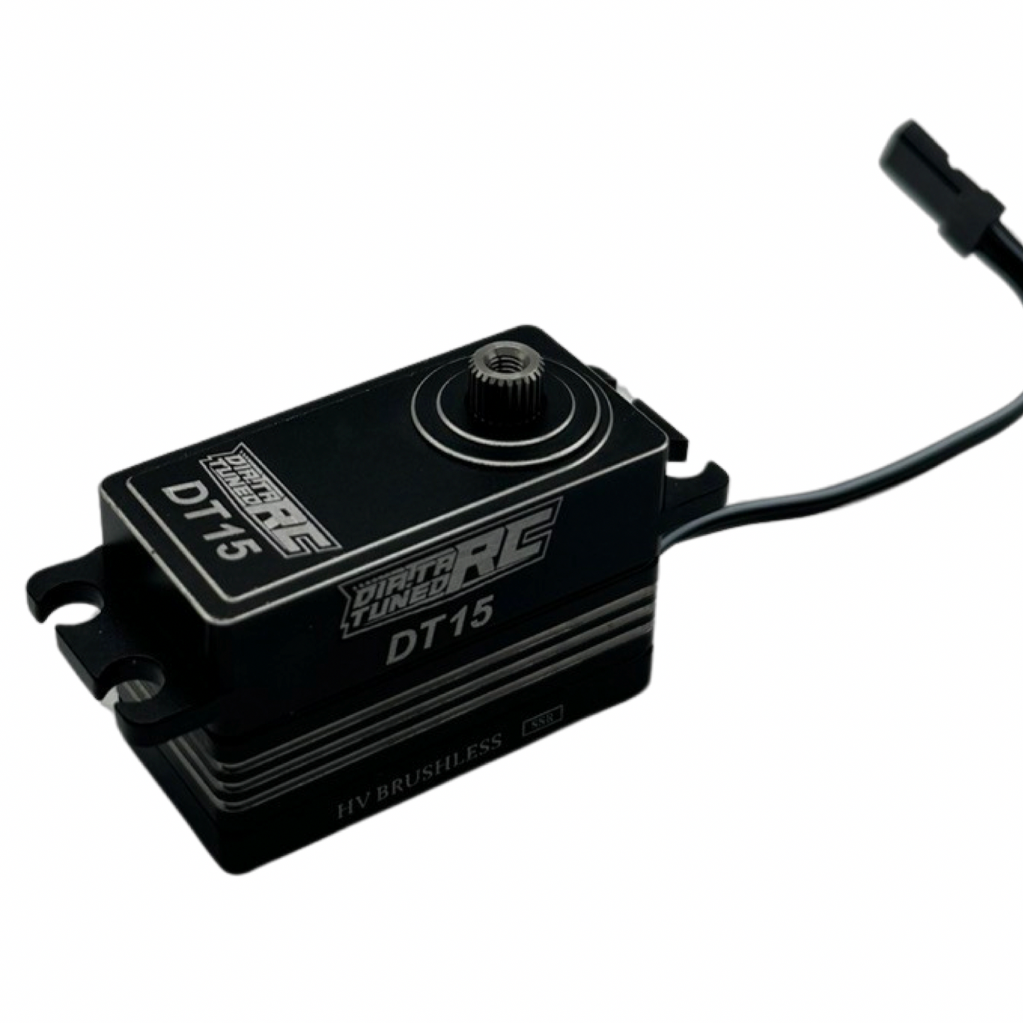 DT15 Brushless HV Low Profile Titanium & Steel Gear Digital Servo (Silver) DTRC