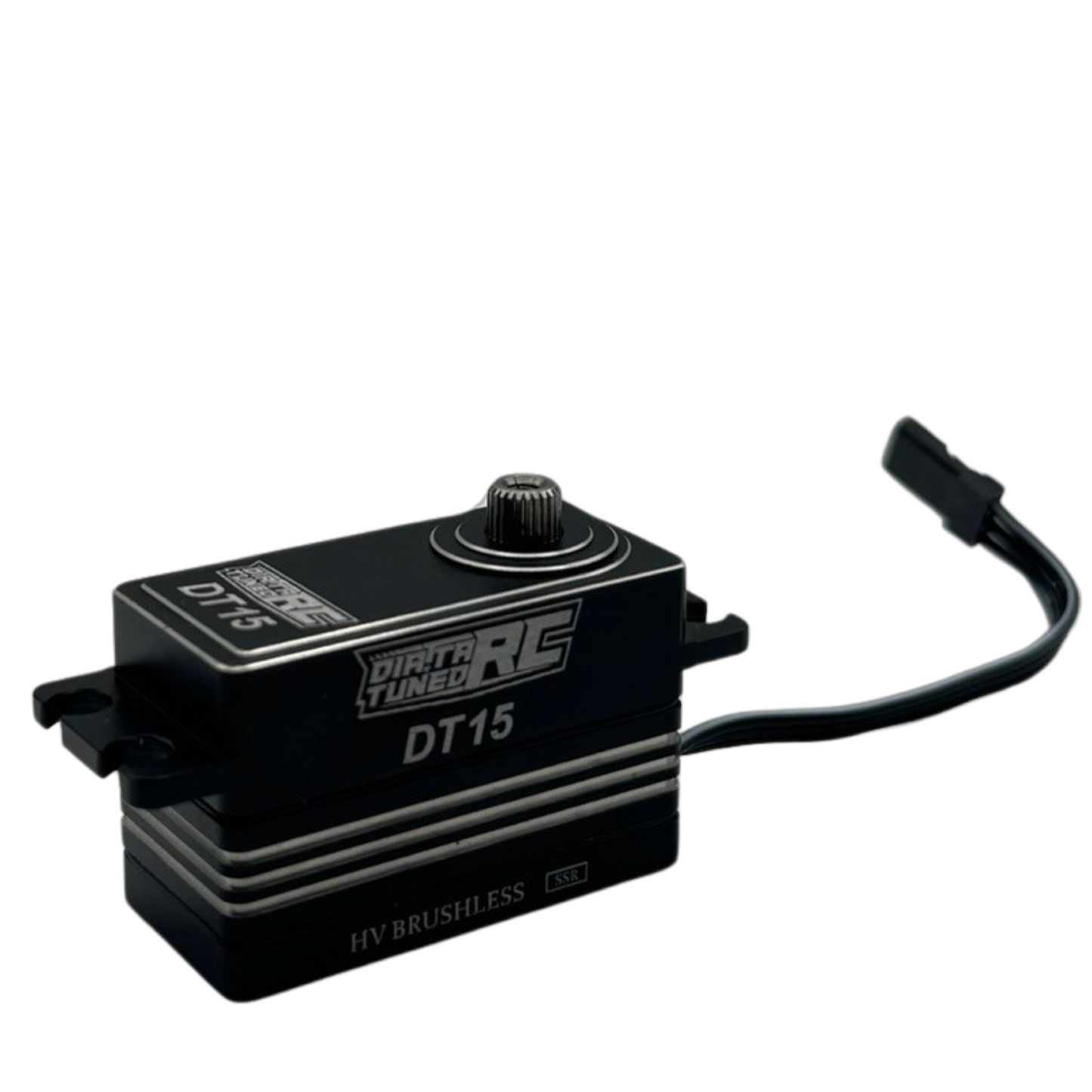 DT15 Brushless HV Low Profile Titanium & Steel Gear Digital Servo (Silver) DTRC
