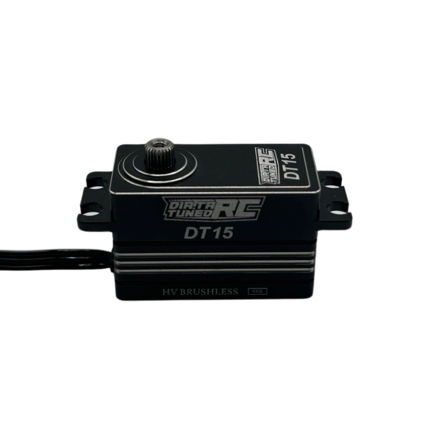 DT15 Brushless HV Low Profile Titanium & Steel Gear Digital Servo (Silver) DTRC