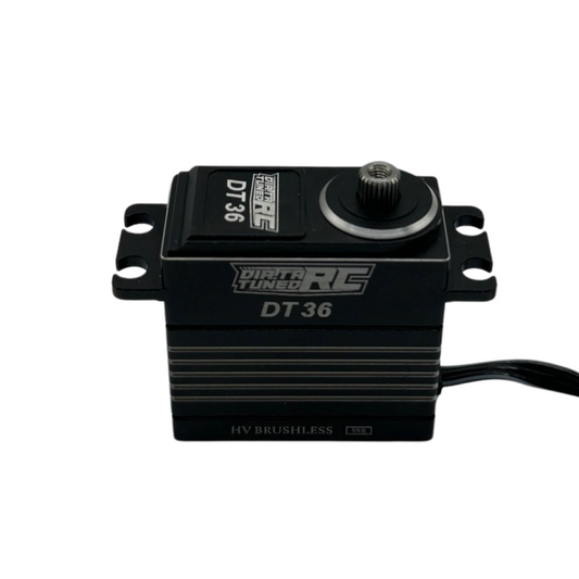 DT36 Brushless HV Titanium & Steel Gear Digital Servo High Torque (Silver) DTRC