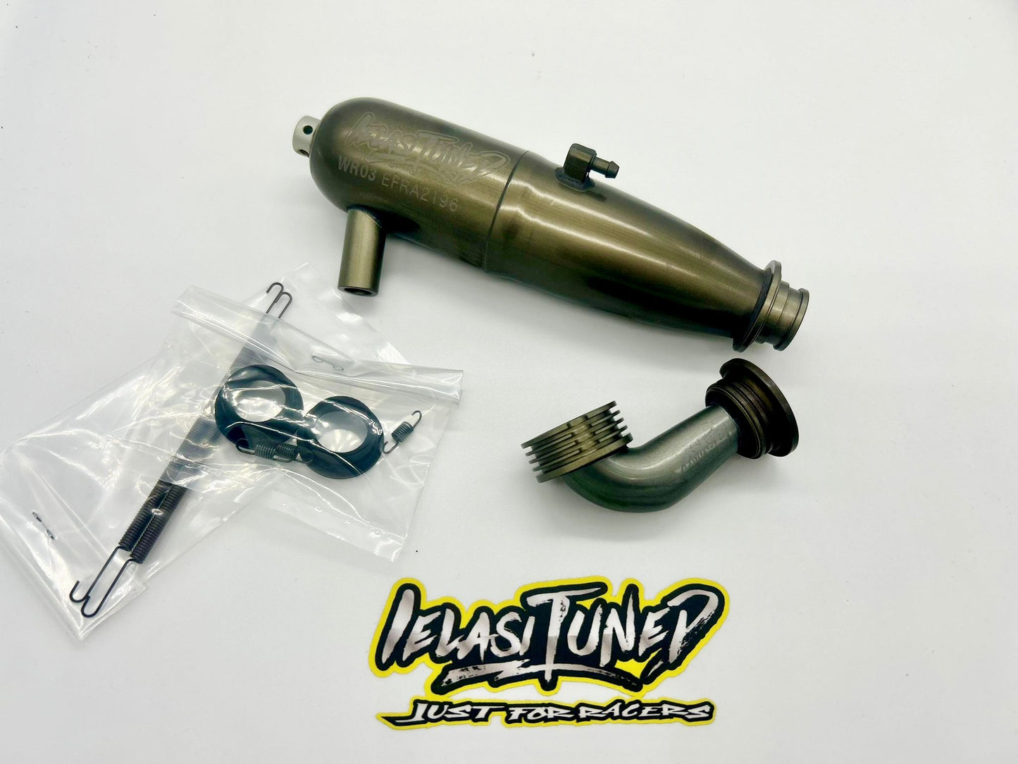 Ielasi Tuned EFRA 2196 H 1/8 On Road Hardcoated Exhaust Kit