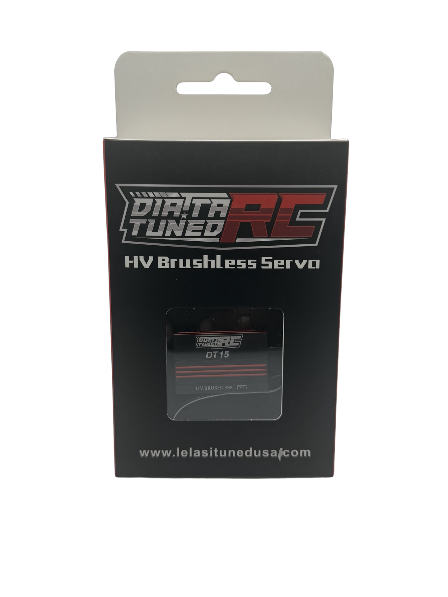DT15 Brushless HV Low Profile Titanium & Steel Gear Digital Servo (Red) DTRC
