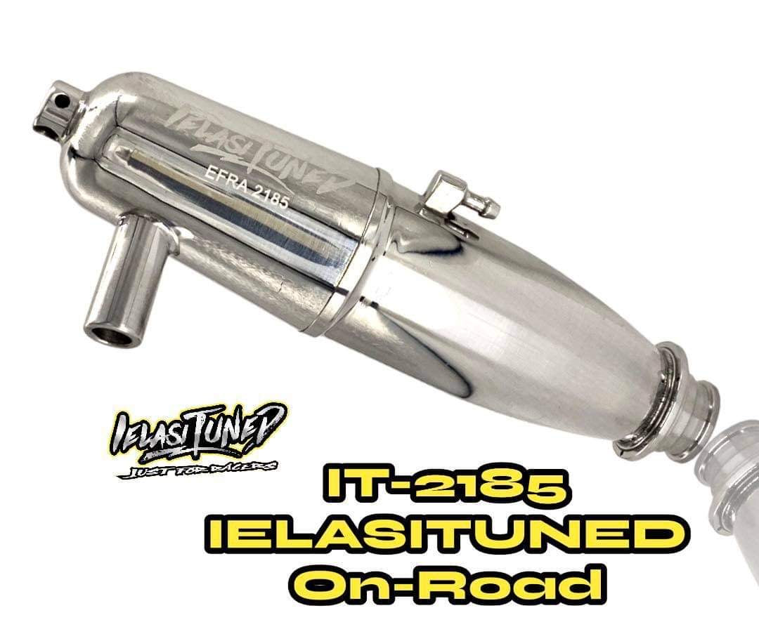 Ielasi Tuned EFRA 2185 1/8 On Road Exhaust Kit