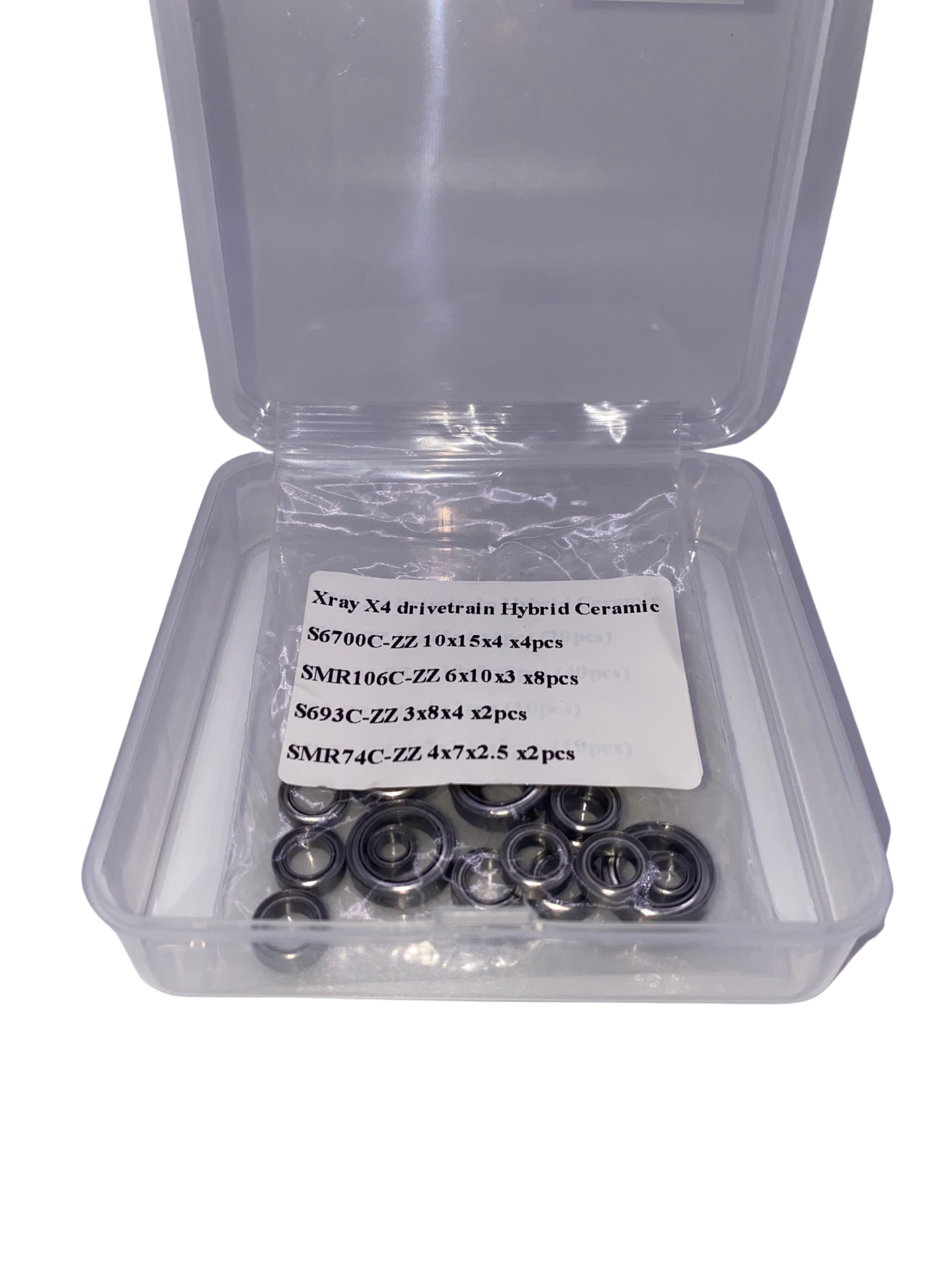 Team XRAY X4’23 Ceramic Sealed High Speed Bearing Set DTRC
