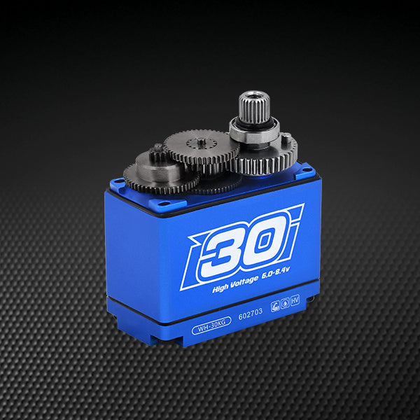 Power HD WH-30KG Waterproof High Voltage Aluminum Steel Gear Servo