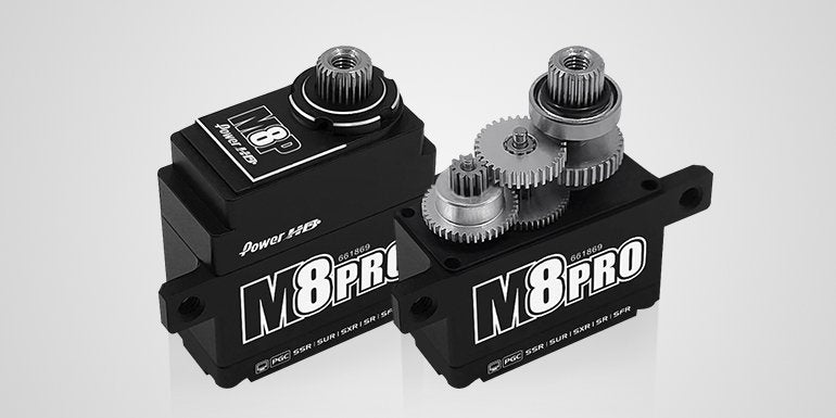 Power HD M8 Pro 1/12 Pan Car High Voltage Steel & Aluminum Gear Digital Servo