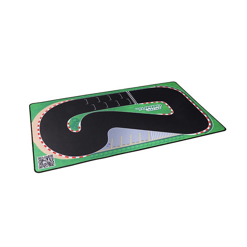 Turbo Racing 1/76 Mini RC Car Parts Plastic Rubber Race Track Small (500mm x 950mm)