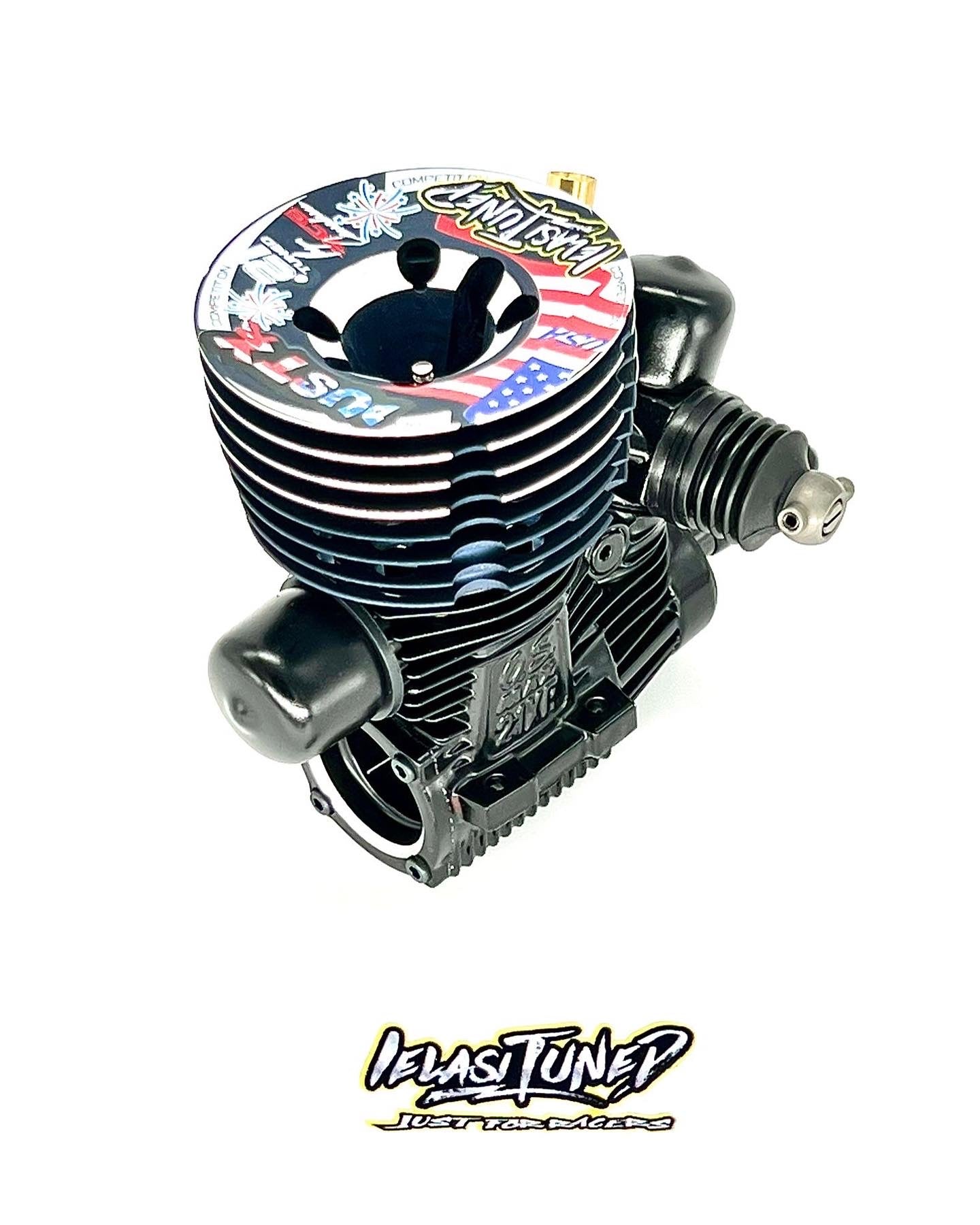 .21 Ielasi Tuned  Dusty R RCE “USA Edition” Off-Road Nitro Engine