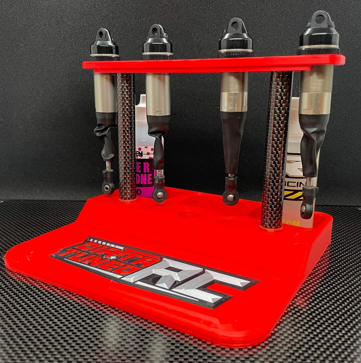 DTRC Shock/Diff Caddy 1/8th scale Red (Ltd Edition)