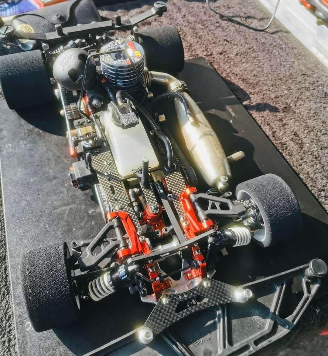Ielasi Tuned EFRA 2185 1/8 On Road Exhaust Kit