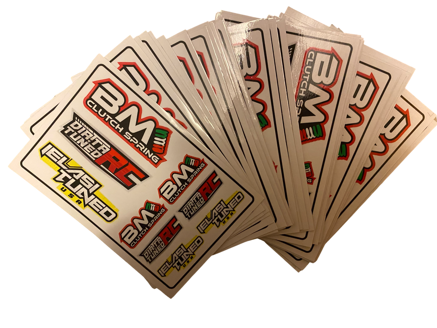 Ielasi Tuned USA Pre Cut Sticker Sheet