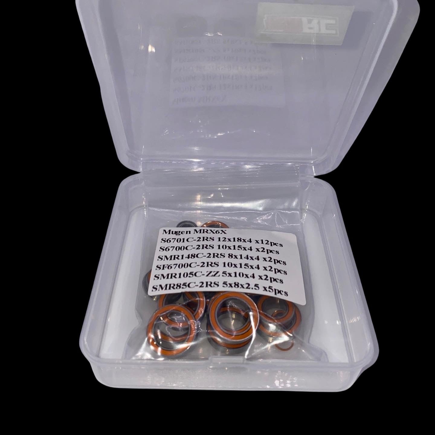 Mugen MRX6X Ceramic Sealed High Speed Bearing Set DTRC