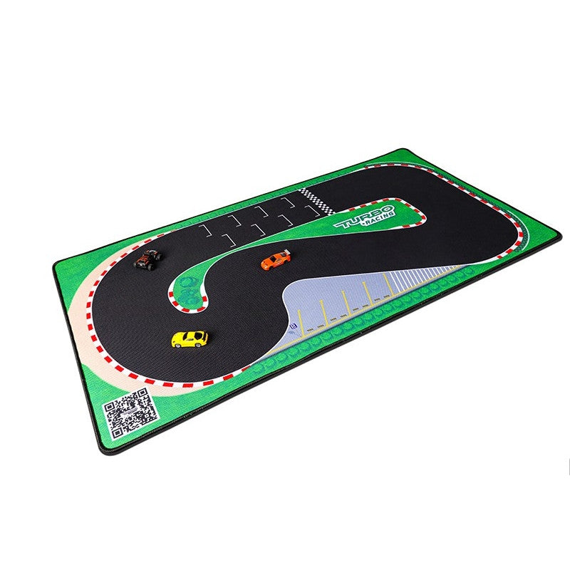 Turbo Racing 1/76 Mini RC Car Parts Plastic Rubber Race Track Small (500mm x 950mm)