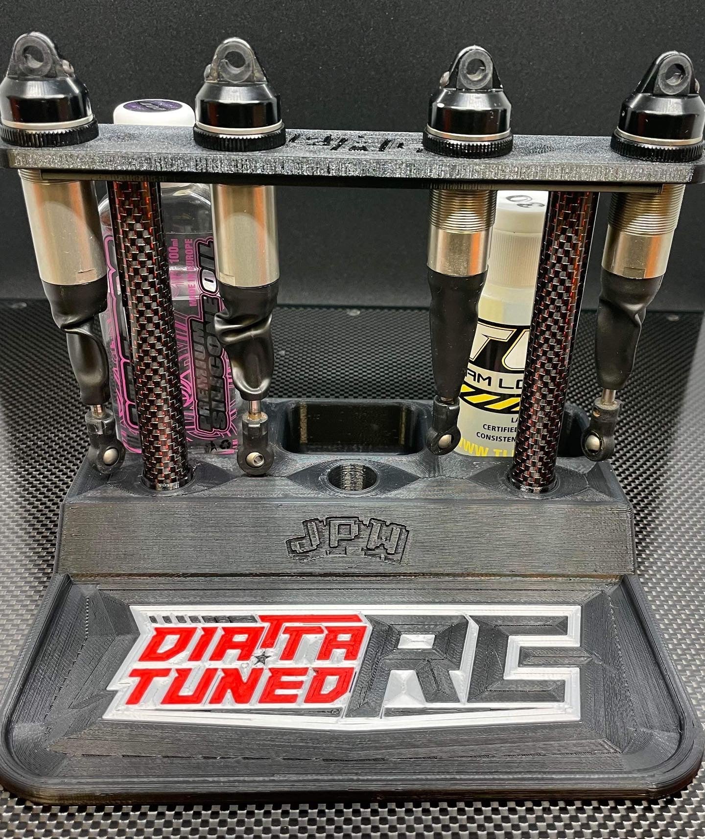 DTRC Shock/Diff Caddy 1/8th scale Black