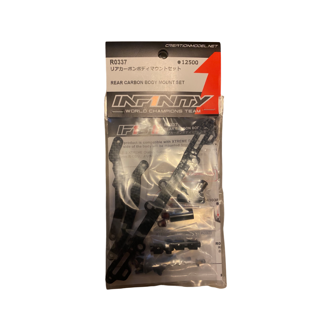 Infinity Rear Carbon Body Mount Set IF18-2