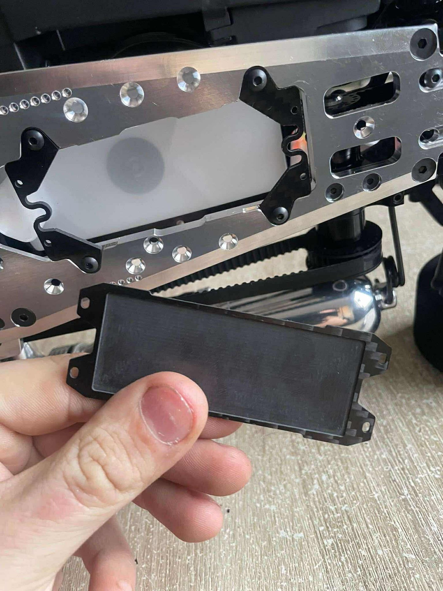 DIM3NSION by JP Brass Battery Flex Tray Mugen MRX-7