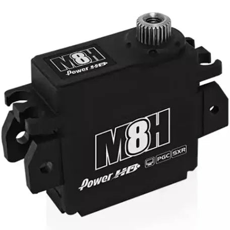 Power HD M8H 1/12 Pan Car High Voltage Steel & Aluminum Gear Digital Servo