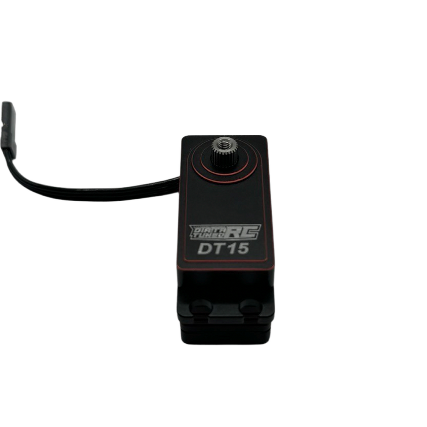DT15 Brushless HV Low Profile Titanium & Steel Gear Digital Servo (Red) DTRC