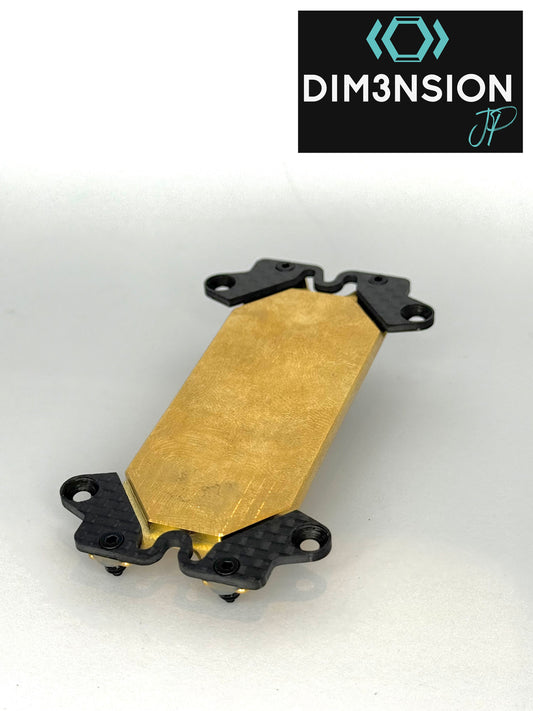 DIM3NSION by JP Brass Battery Flex Tray Mugen MRX-7