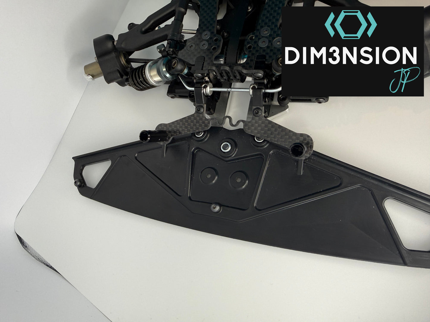 DIM3NSION by JP FRONT CARBON BODY MOUNT (Flex) MUGEN MRX-7
