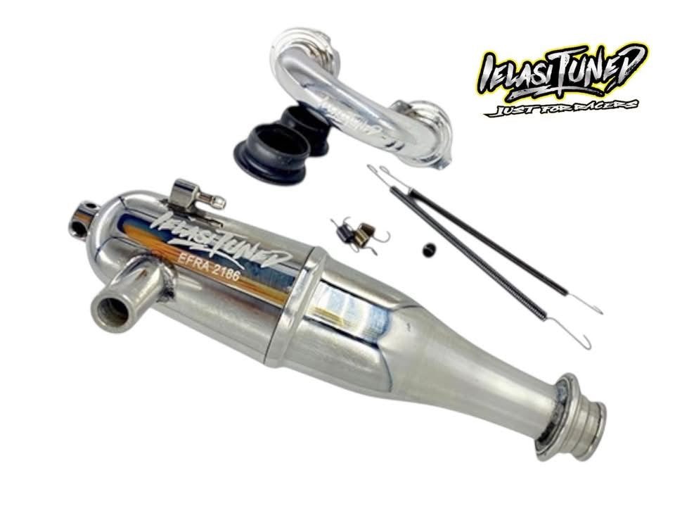 Ielasi Tuned EFRA 2186 Buggy Truggy Exhaust Kit-OFF