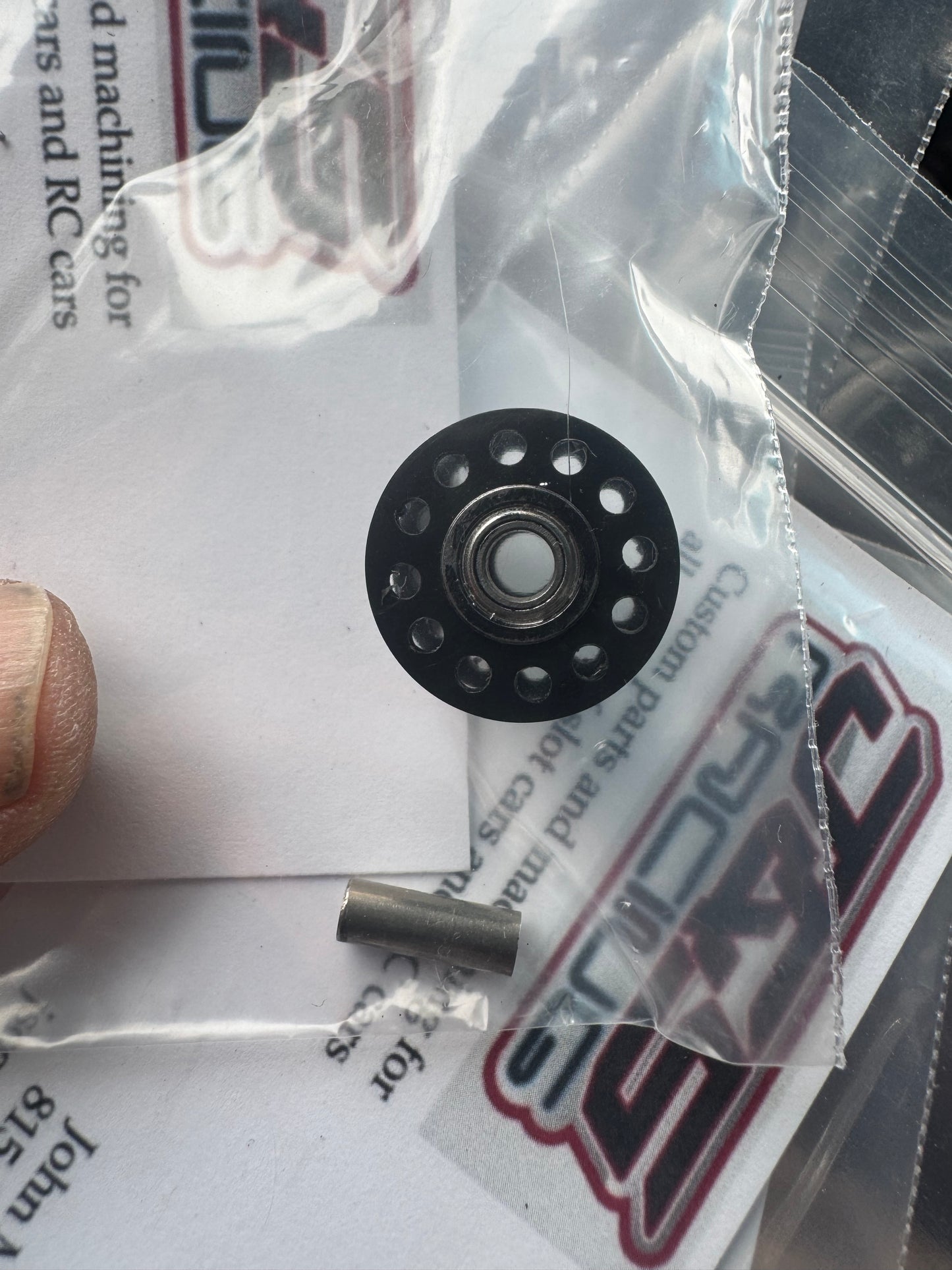 J&S Racing Belt Tensioner Roller CNC 1/8th On Road