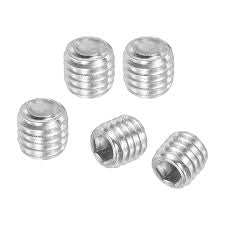 5x4mm Stainless Steel Flat Tip Grub Screw