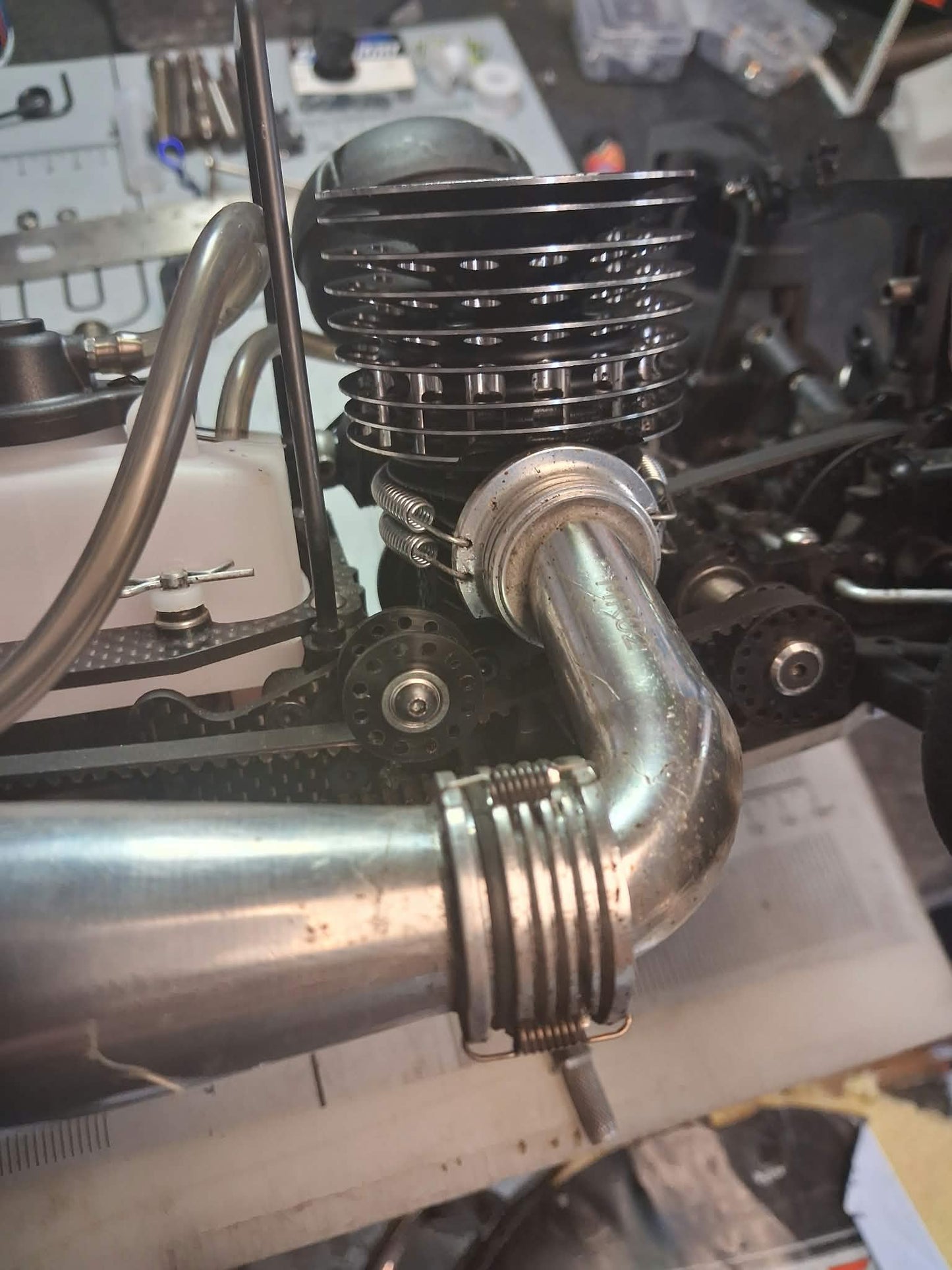 J&S Racing Belt Tensioner Roller CNC 1/8th On Road