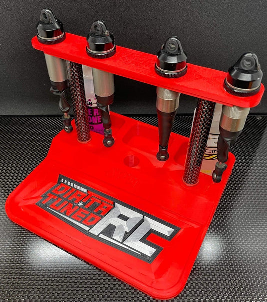 DTRC Shock/Diff Caddy 1/8th scale Red (Ltd Edition)