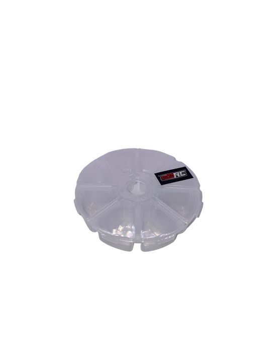 Clear Box 105x25mm 8 Compartment DTRC