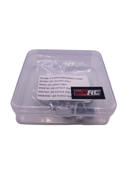 Destiny RX-10SR 3.0 Ceramic Sealed High Speed Bearing Set DTRC