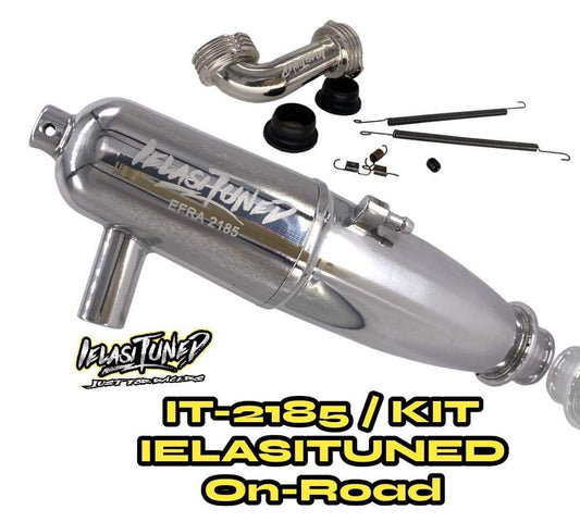 Ielasi Tuned EFRA 2185 1/8 On Road Exhaust Kit